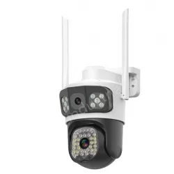 2MP-Outdoor waterproof three screen HD surveillance camera