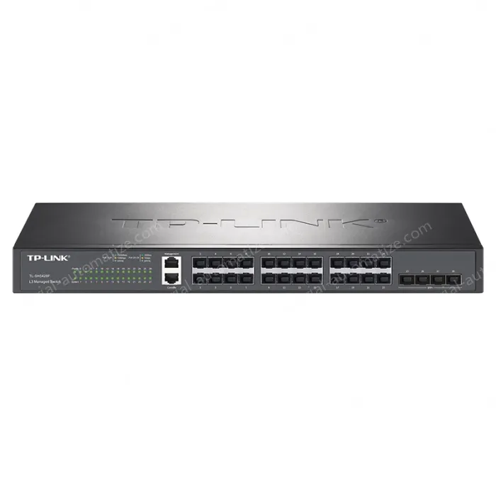 24 Gigabit SFP ports, 4 10 Gigabit SFP+ ports 10 Gigabit uplink Layer 3 network management switches
