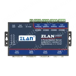 4 RS232 serial ports and 4 RS422/485 serial ports Serial Device Server