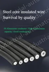 Steel core insulated wire 10KV3.4 thickness*JKLGYJ-300/40