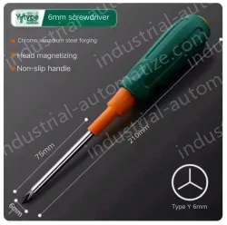 Y-shaped screwdriver 6mm