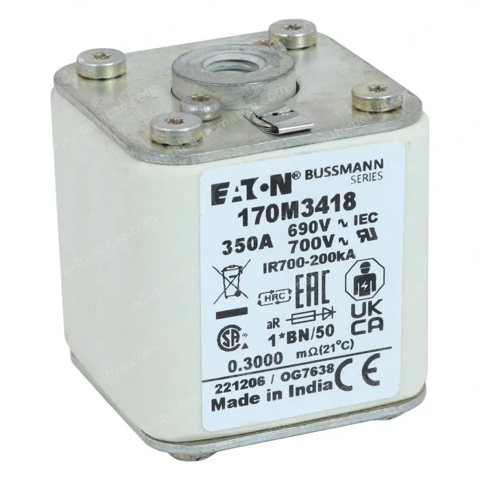 Eaton 170M3418 225A 600VAC 20KA