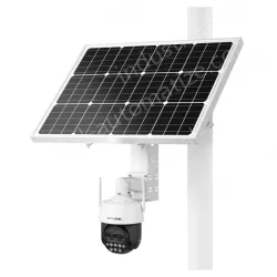 Solar low power consumption 4G trinocular zoom ball machine