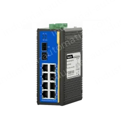2 Ports Gigabit SFP + 8 Ports Gigabit RJ45 Din-Rail Unmanaged Industrial Ethernet Switch