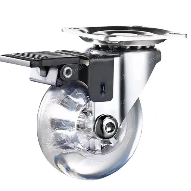 Silent spinner wheels 1.5-inch universal brakes