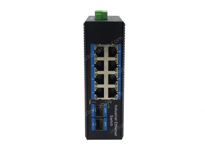 Unmanaged 8 Gigabit Electrical + 4 Gigabit SFP Industrial Ethernet POE Switch