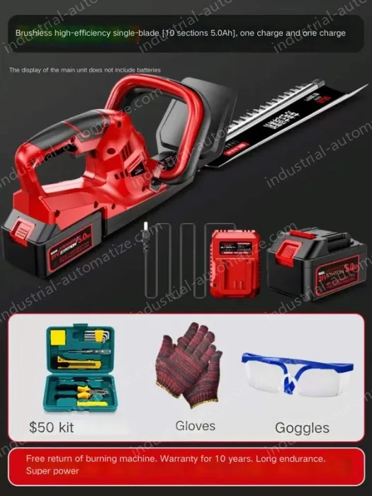 Brushless high-efficiency single-edged 10-cell 5.0Ah one battery and one charge