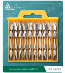 10 pieces of 65mm double truncated double ten