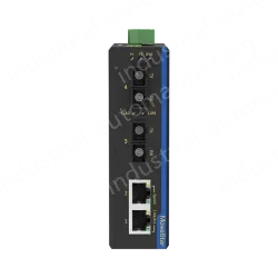2 Ports 100M F(x) + 2 Ports 10/100M T(x) Din-Rail Unmanaged Industrial Ethernet Switch