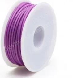 Silicone high temperature cable 28AWG Purple