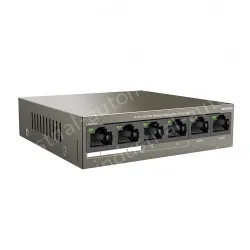 6-Port 10/100M Desktop Switch with 4-Port PoE