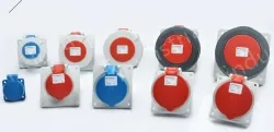 Waterproof 4 pole 125A plug TYP 3374