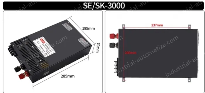 High-power switching power supply 3000W 72V