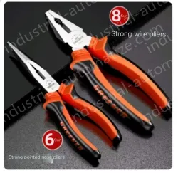 8 inch wire cutter + 6 inch needle nose pliers set