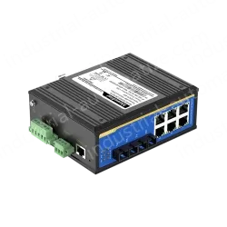 8 Ports 10/100M Din-Rail Managed Industrial Ethernet Switch
