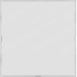 Push-button 1gang,RGB LED, int. temp. sensor, KNX - S.1/B.3/B.7, f. p.white