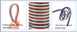 LED light connecting cable 20AWG*4 and (21/0.14TS)
