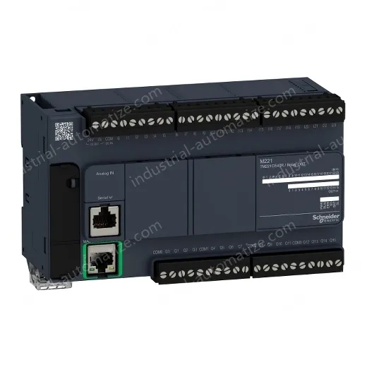 TM221CE40R logic controller, Modicon M221, 40 IO, relay, Ethernet