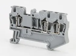 ST2.5-TWIN Spring Terminal Block One in and two out rail terminal block Terminal block