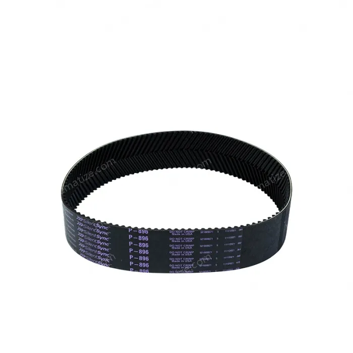 German brand herringbone toothed single-sided rubber material industrial belt