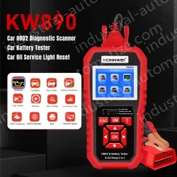 KW890 Automotive Fault Diagnosis Instrument Engine Fault Reading Fault Code Query Playback Function Testing Tools