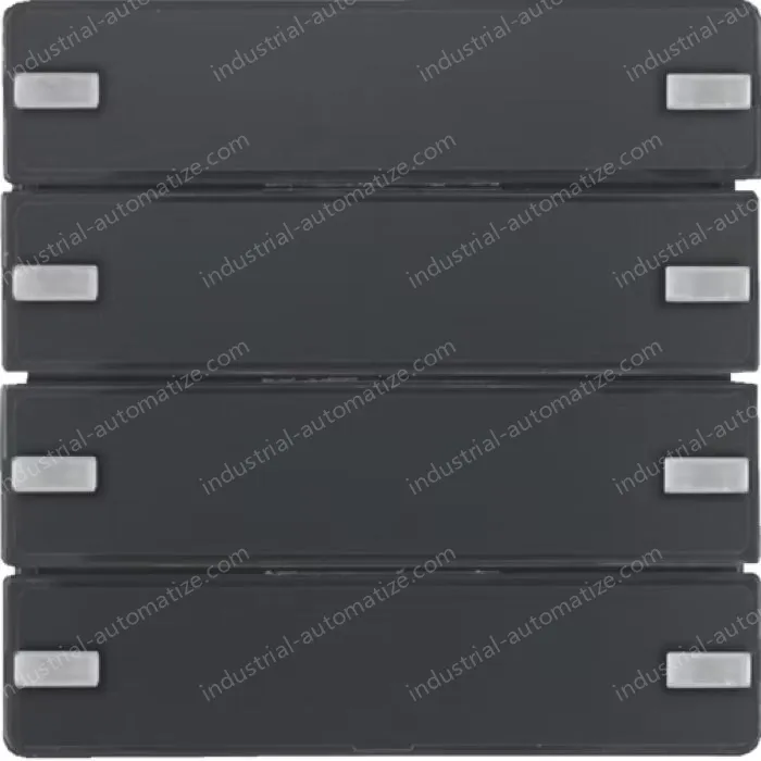 Push-button 4gang, + RGB LED, internal temp. sensor, KNX - Q.1/Q.3, ant.