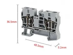 ST10 Terminal Blocks Rail Spring Type 10 Square Cage Terminal Blocks Terminal Blocks