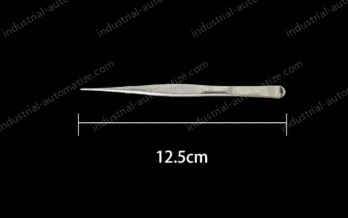 Stainless steel tweezers Straight tip (304 models) 12.5cm