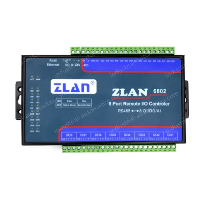 ZLAN6802 8 Channels IO Control Module