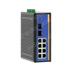 2 Ports Gigabit SFP + 8 Ports Gigabit T(x) Din-Rail Managed Industrial Ethernet Switch