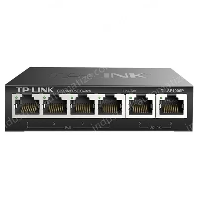 6 port Ethernet PoE switches