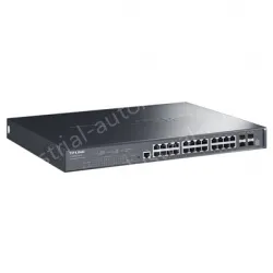 10 Gigabit uplink stacked Layer 3 managed PoE switches