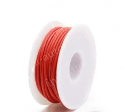 Silicone high temperature cable 30AWG Red