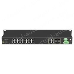 4 Ports Gigabit Combo + 16 Ports Gigabit RJ45 Rack-mount Unmanaged Industrial Ethernet Switch