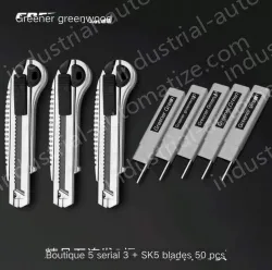 3 high-quality five consecutive shots + 5 alloy blades + 50 SK5 blades