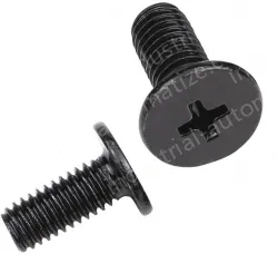 Carbon steel thin head screws M2*10*4