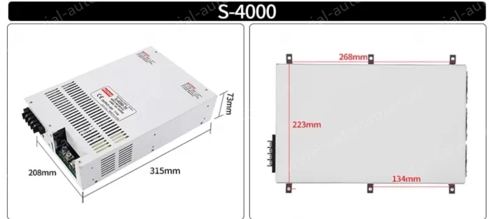 High-power switching power supply 4000W 36V