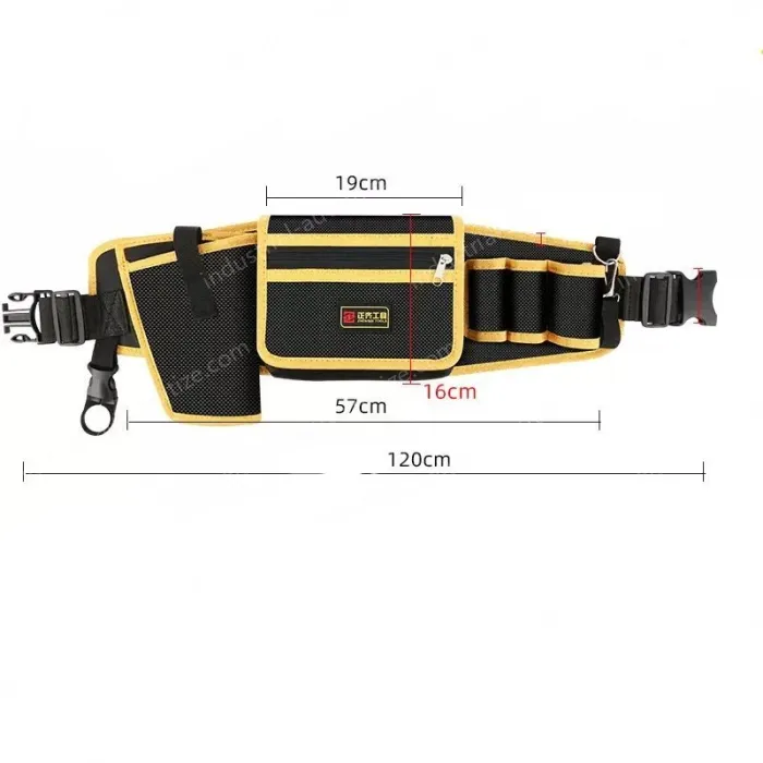 Hand drill bag + waist bag + mineral water hook