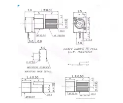 PWM DC motor governor DC12V-DC40V speed regulation module