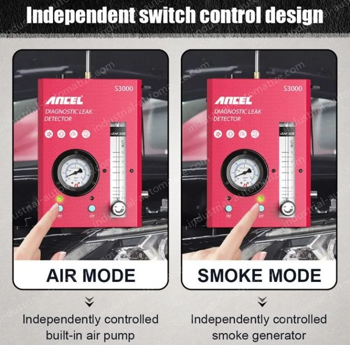 ANCEL S3000 Automotive Detection Tool EVAP Pipeline Leakage Analyzer Smoke Leakage Detector