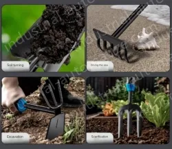 Pruning four-piece set (potting three-piece set + pruning shears)