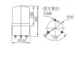 Small warning lightsLTD-5101J AC110V green