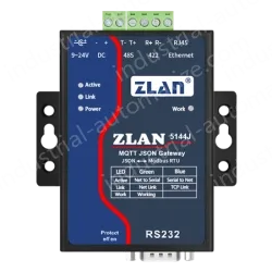 MQTT+JSON to Modbus gateway
