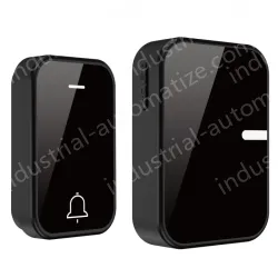 Waterproof one to one free self generating wireless doorbell, home 433 long-distance high volume alarm for the elderly