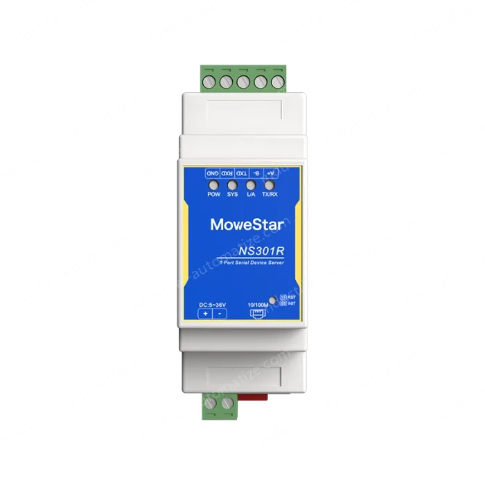 1 Port RS232/485 Serial to 100M Ethernet Server