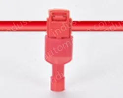 T1 red 0.3-1.5 square cord-T-type no-break wire terminal