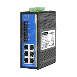 8 Ports 10/100M Din-Rail Managed Industrial Ethernet Switch