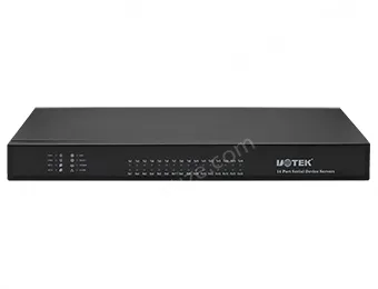 UOTEK 10/100M TCP/IP to 16 Ports RS-232 Serial Device Server