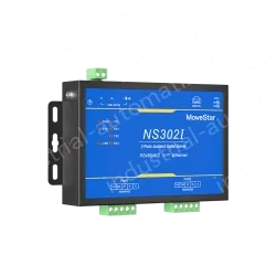 2 Ports RS485/422 Serial to 100M Ethernet Opto-isolated Server