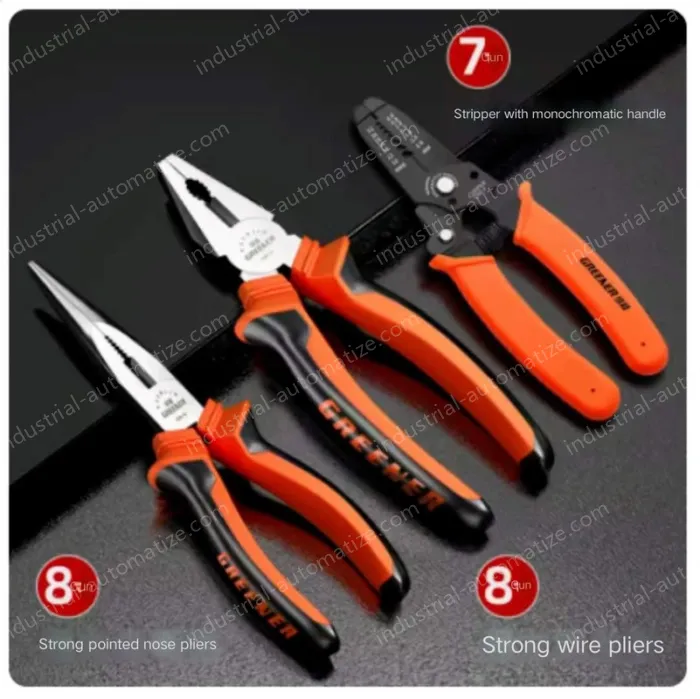 8 inch pliers three-piece set